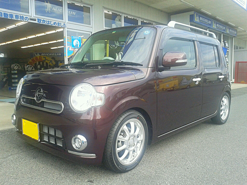 [DAIHATSU MIRA COCOA]EXHAUST KLC GODSpeed センター出し SUS　RS-R　BASIC-i